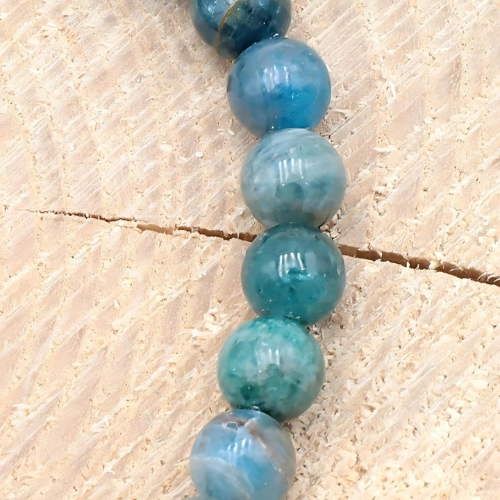 BRACELET APATITE BLEUE AB