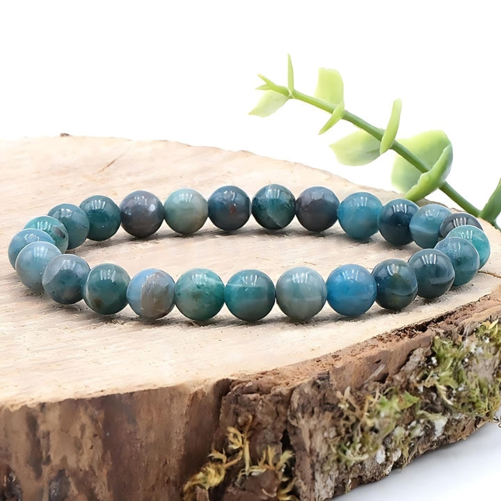 BRACELET APATITE BLEUE AB