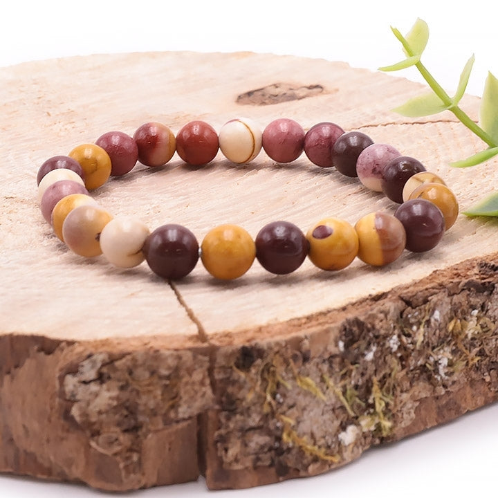 BRACELET JASPE MOKAITE A