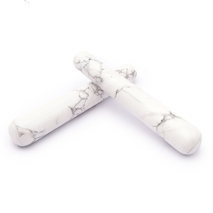 BÂTON DE MASSAGE 110MM HOWLITE BLANCHE A