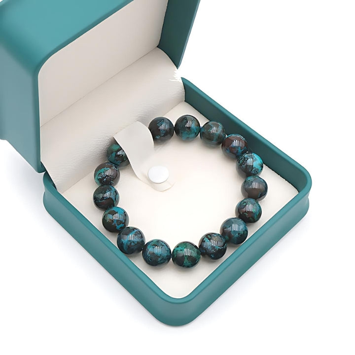 BRACELET DE COLLECTION CHRYSOCOLLE CONGO AAA 45.48G