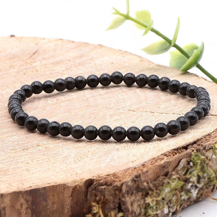 BRACELET OBSIDIENNE OEIL CÉLESTE A