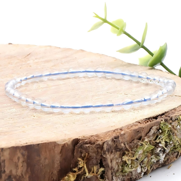 BRACELET TOPAZE BLEUE AA