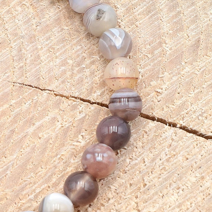 BRACELET AGATE BOTSWANA A+