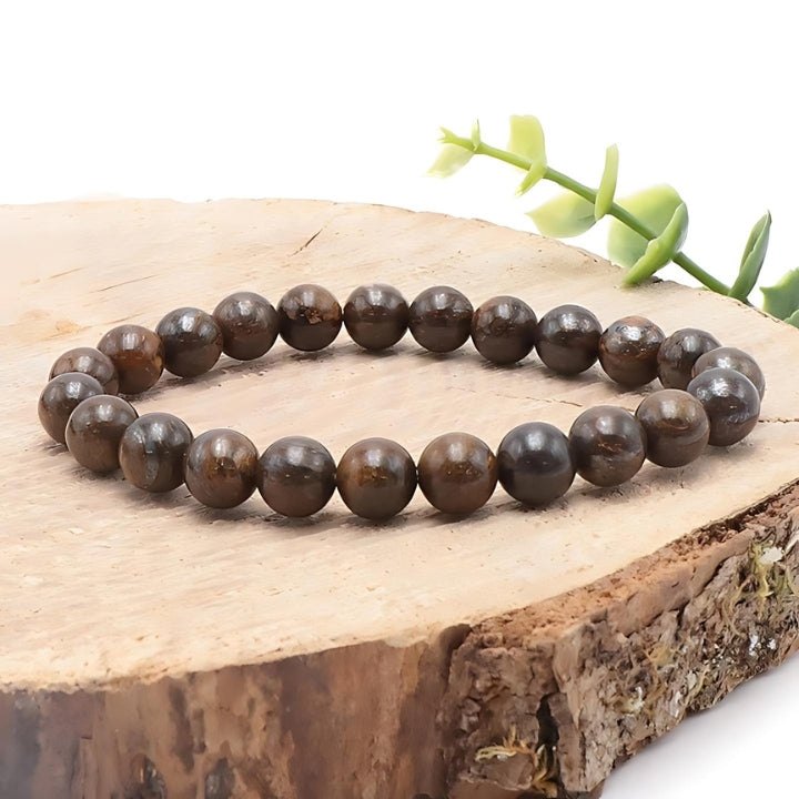 BRACELET BRONZITE AB