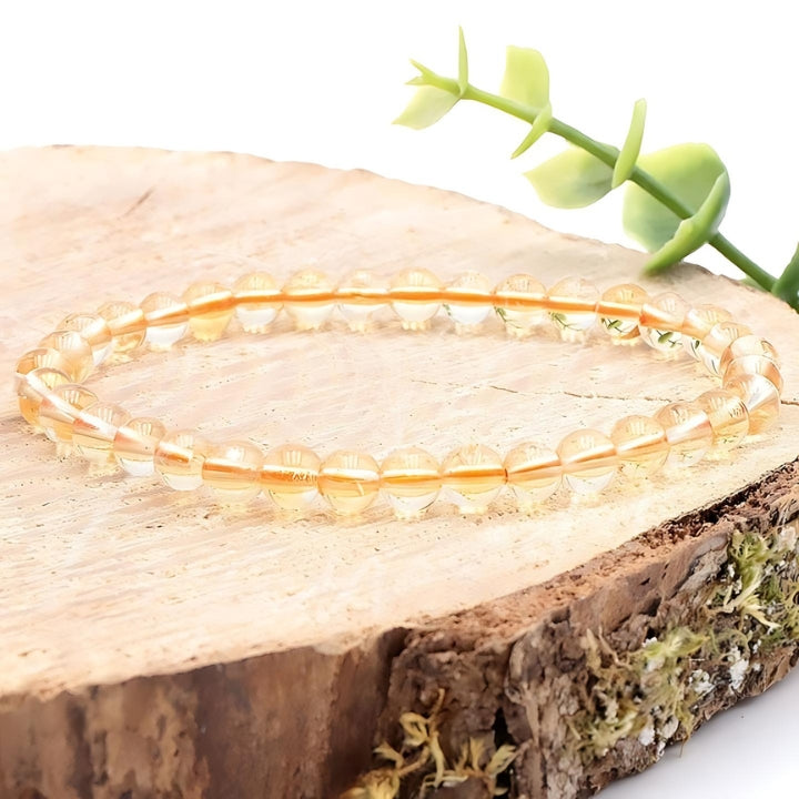 BRACELET CITRINE NATURELLE AA