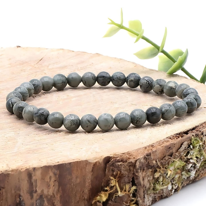 BRACELET JASPE BRESCHIA GRIS A