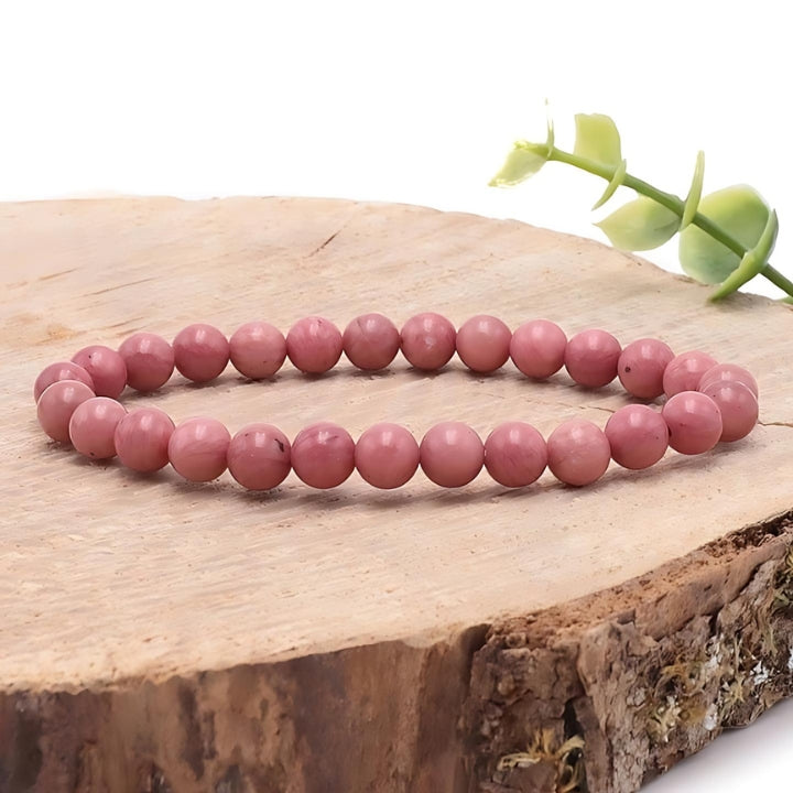 BRACELET RHODONITE AA