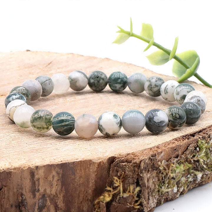 BRACELET AGATE ARBRE AB