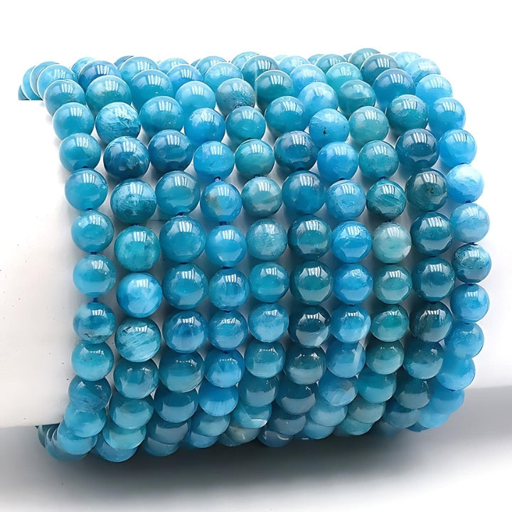 BRACELET APATITE BLEUE AA