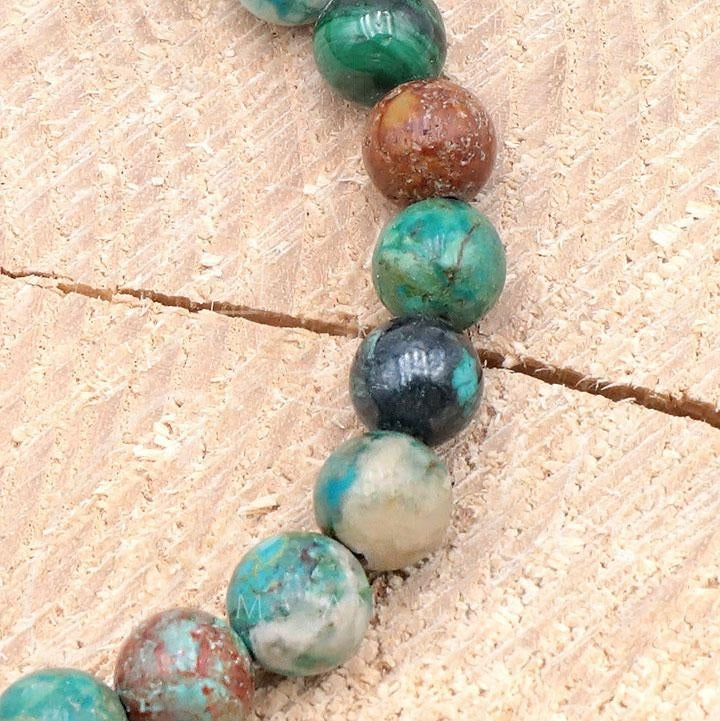 BRACELET CHRYSOCOLLE PÉROU AA