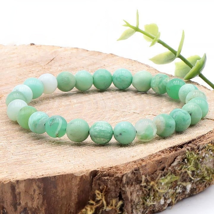 BRACELET CHRYSOPRASE AA+