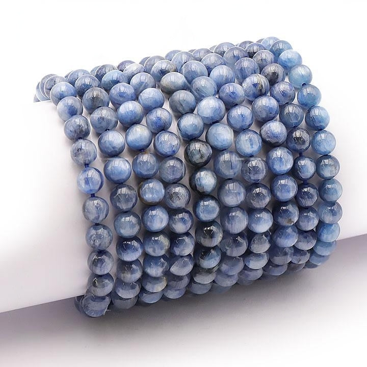 BRACELET CYANITE BLEUE NATURELLE AA+