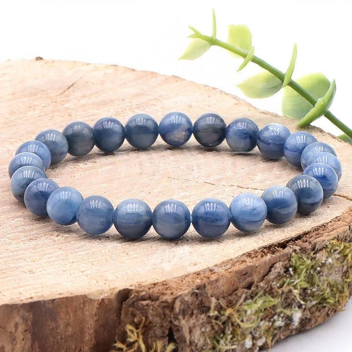 BRACELET CYANITE BLEUE NATURELLE AA