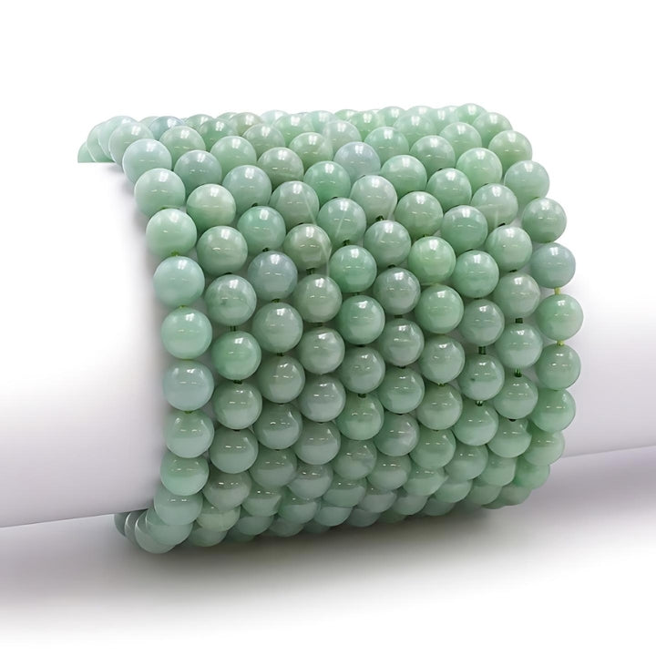 BRACELET JADE DE BIRMANIE A+ (JADÉÏTE IMPÉRIALE)