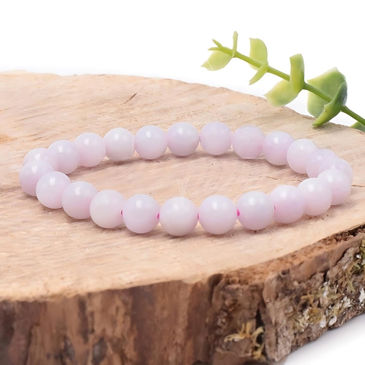 BRACELET JADE DE BIRMANIE VIOLET A (JADÉÏTE IMPÉRIALE)