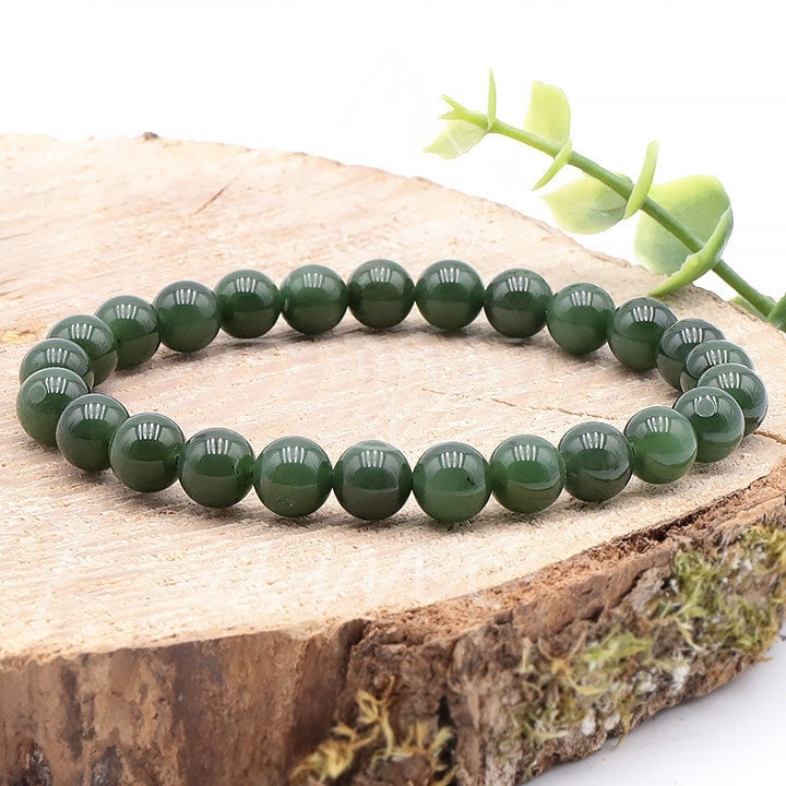 BRACELET JADE NÉPHRITE AA+