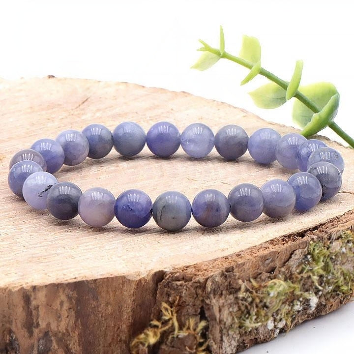 BRACELET TANZANITE BLEUE A