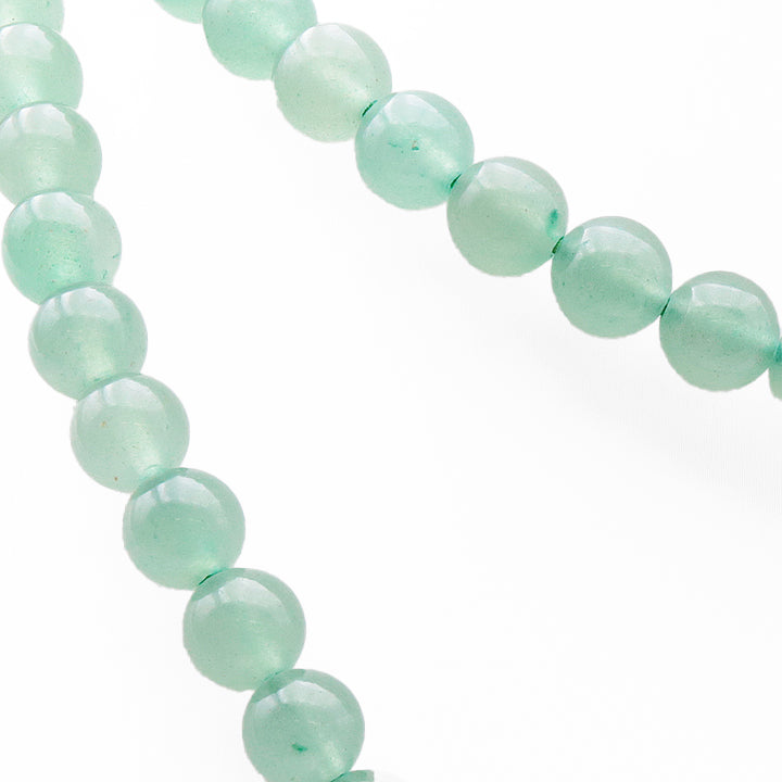 COLLIER BOULE AVENTURINE VERTE A