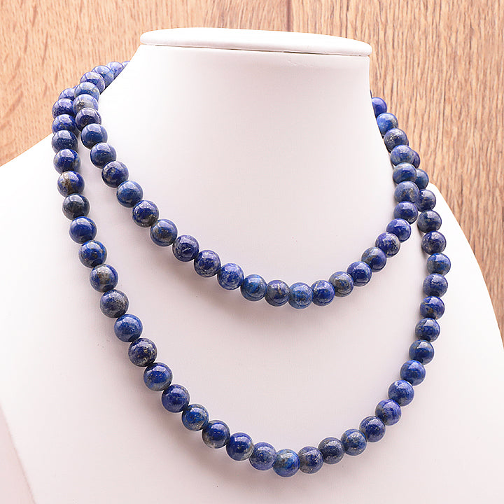 COLLIER BOULE LAPIS LAZULI A