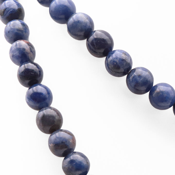 COLLIER BOULE SODALITE A