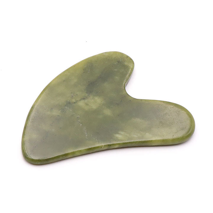 GUA SHA COEUR JADE NÉPHRITE A